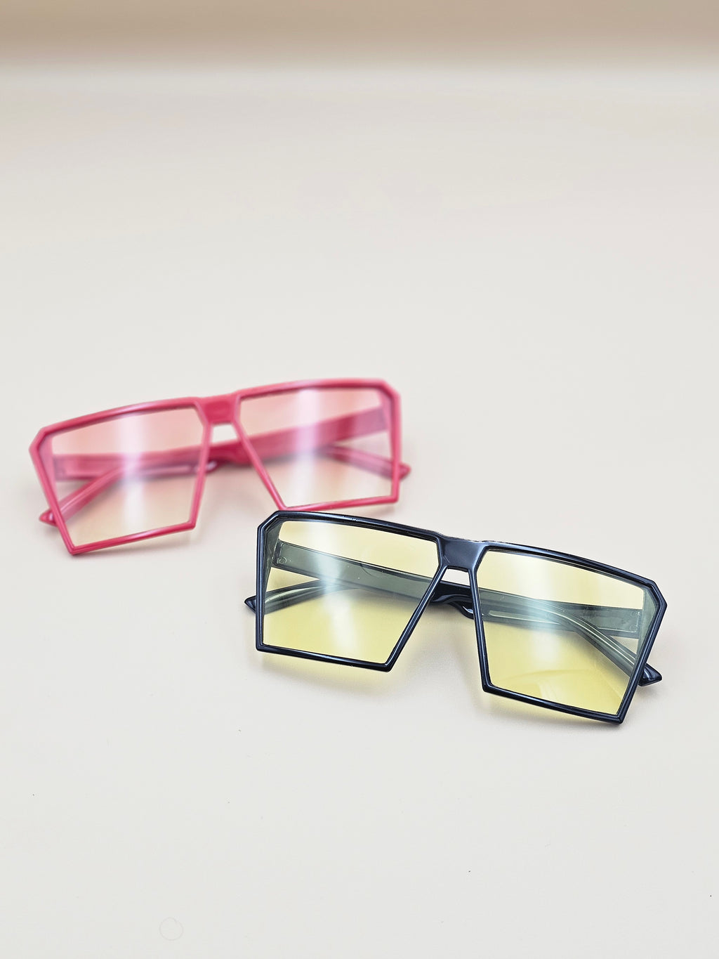 The "Big Boss" Flat Top Sunglasses – Chunky Rectangle Shades