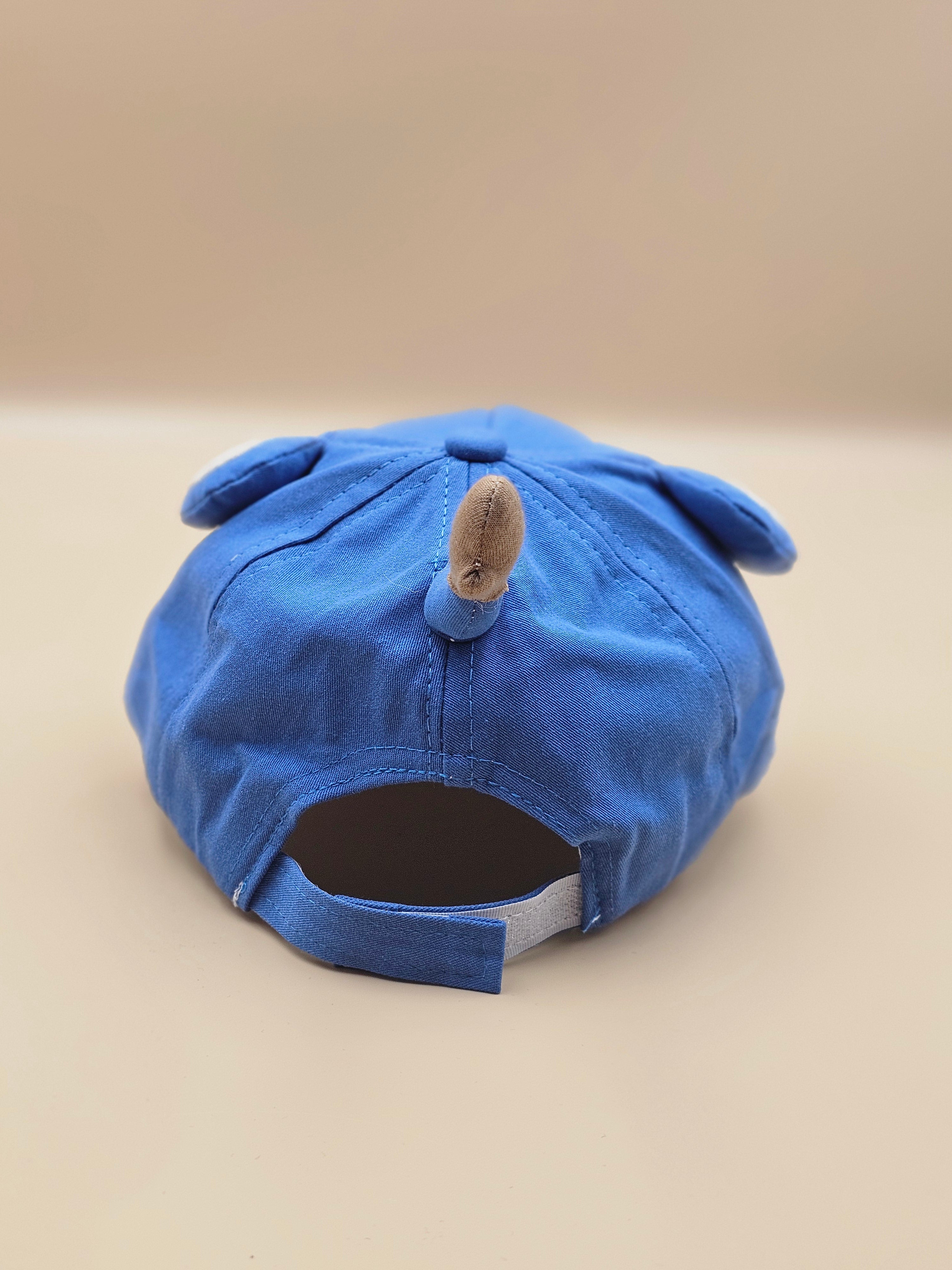 The "Blue Puppy Pal" Baseball Cap – 3D Ears Toddler Hat