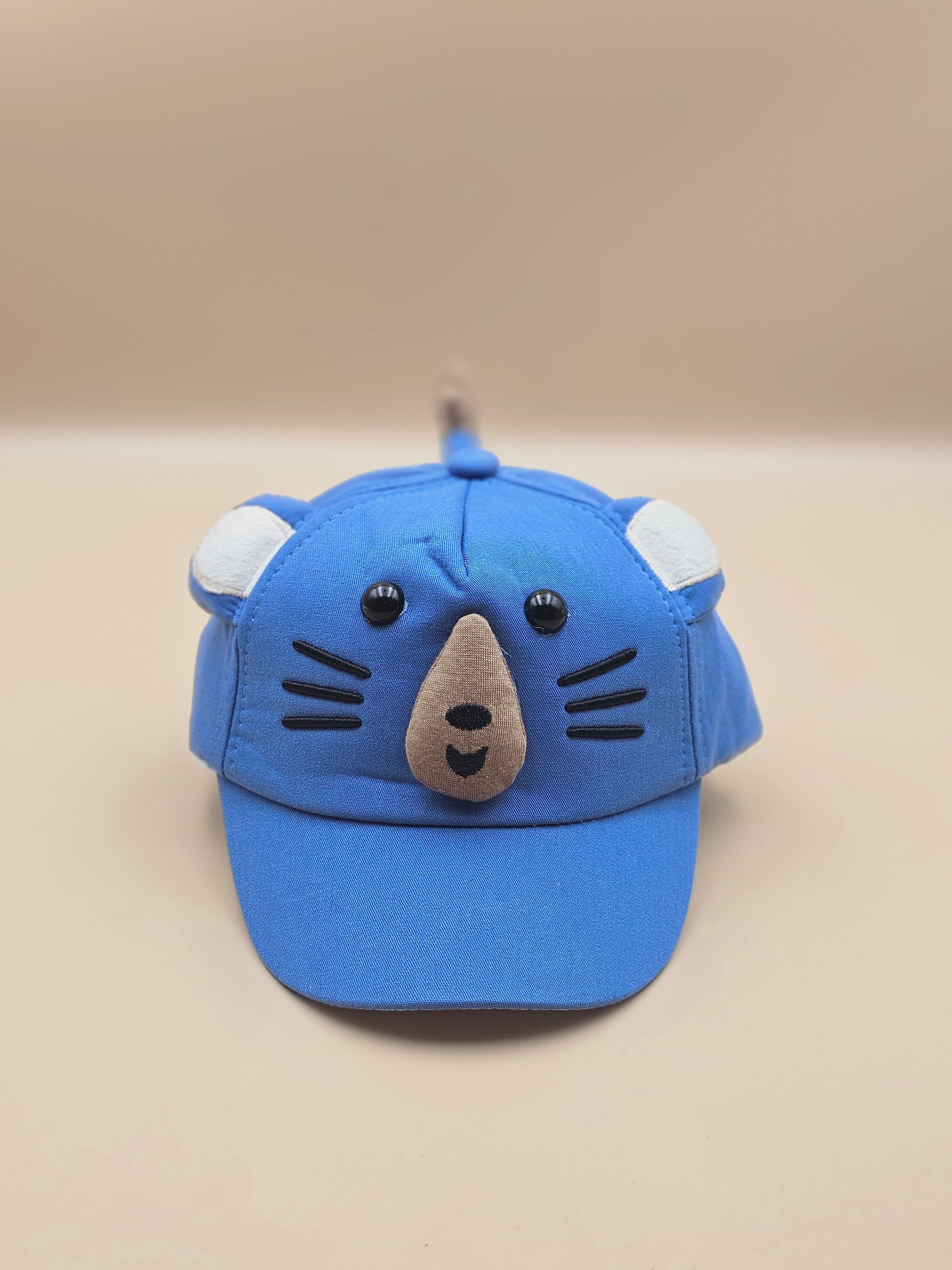 The "Blue Puppy Pal" Baseball Cap – 3D Ears Toddler Hat