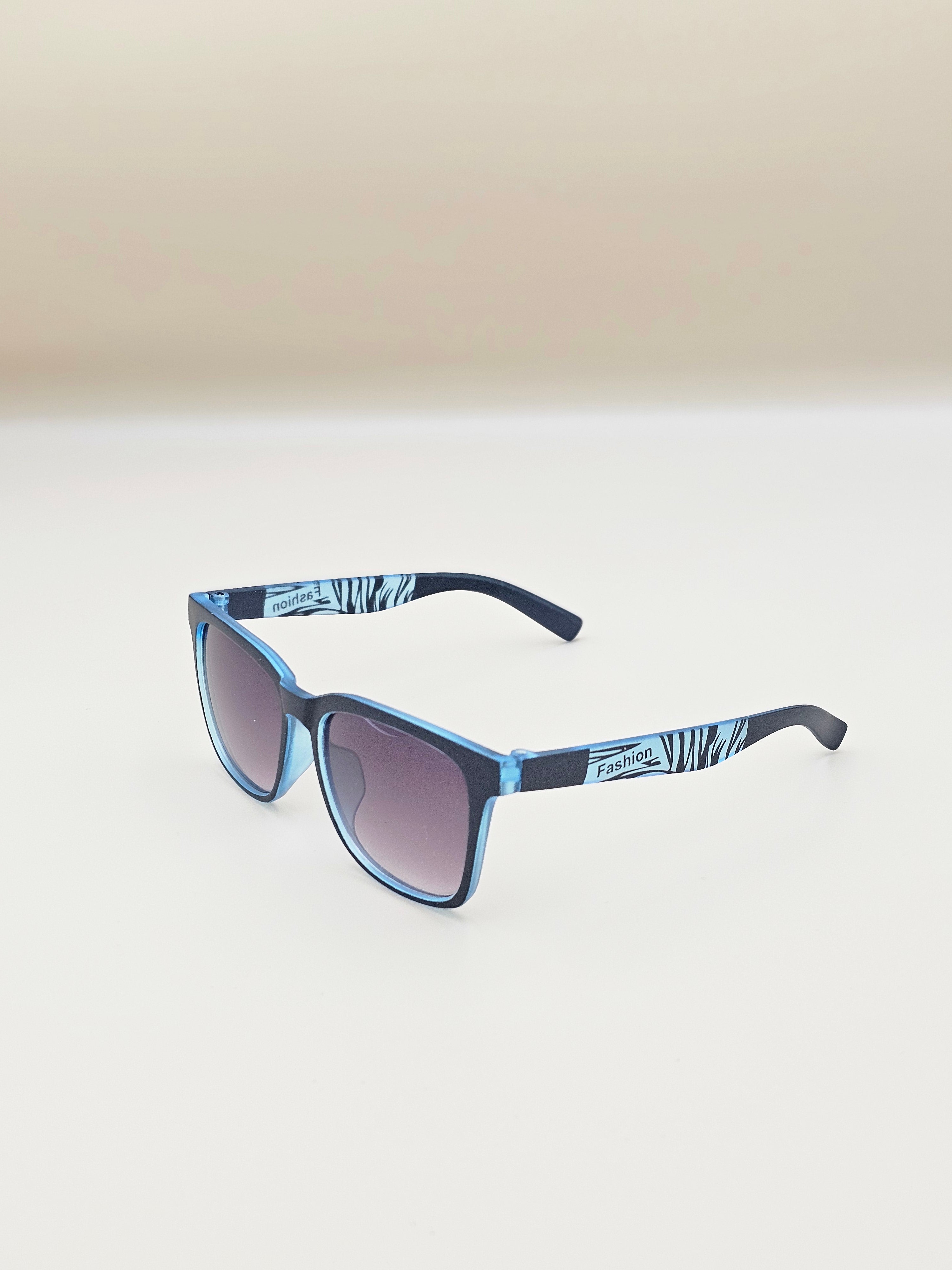 Zebra Stripe Wayfarer Sunglasses – Kids Sporty Shades
