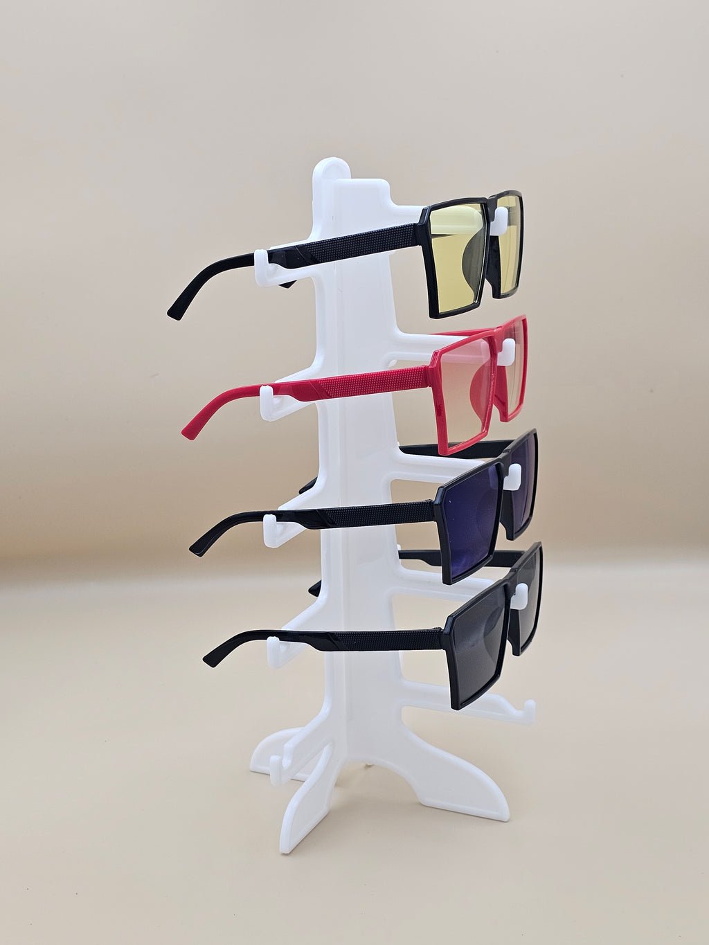 The "Big Boss" Flat Top Sunglasses – Chunky Rectangle Shades