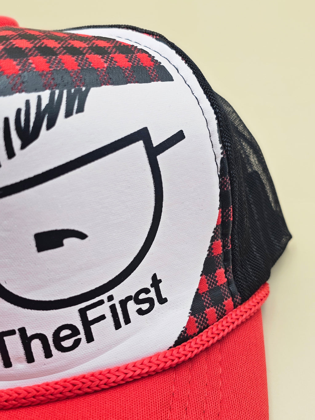 "The First" Smart Kid Snapback – Mesh Back Trucker Hat