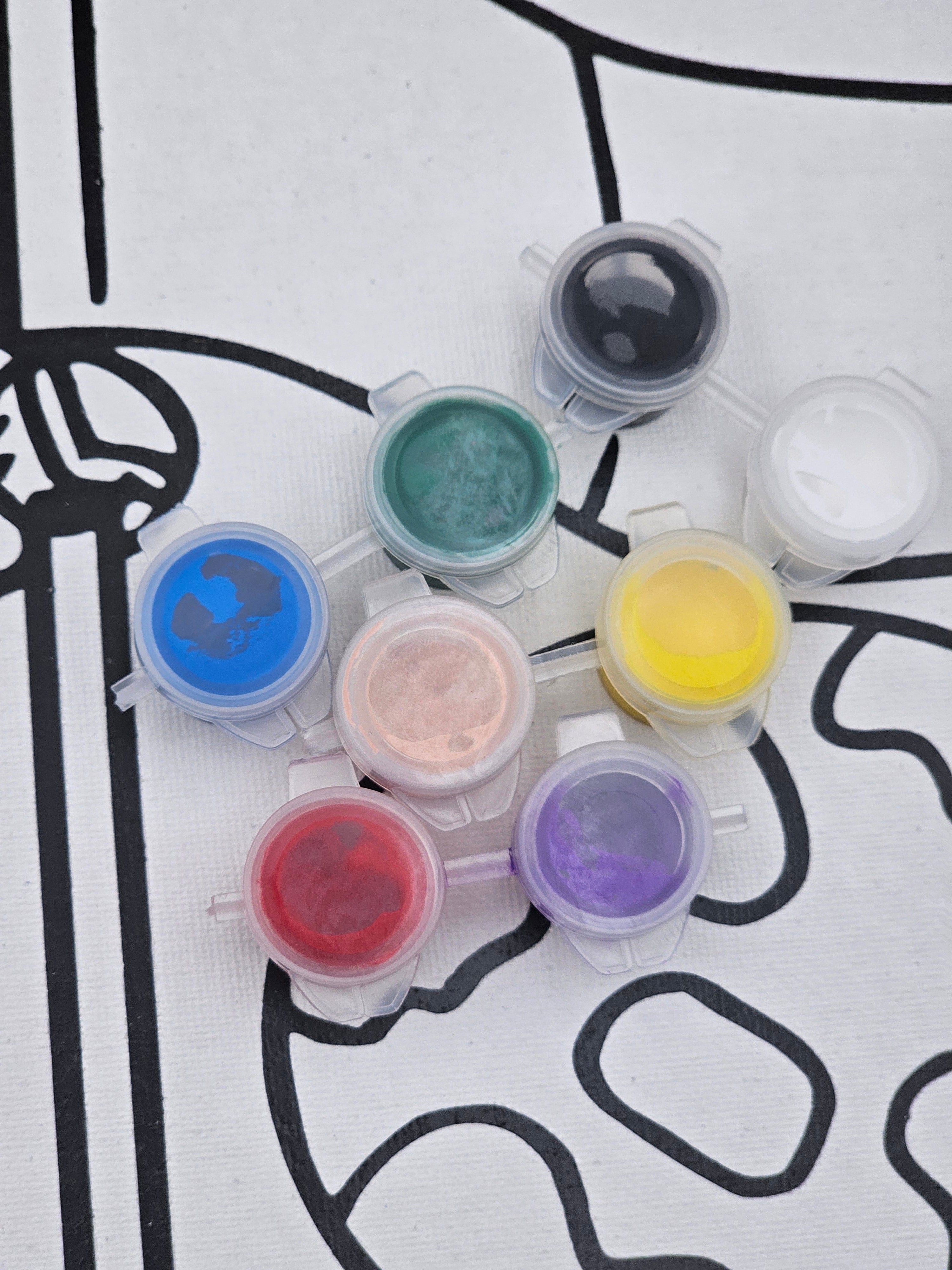 Astronaut on the Moon DIY Paint Kit | Space & Science Canvas Art for Kids