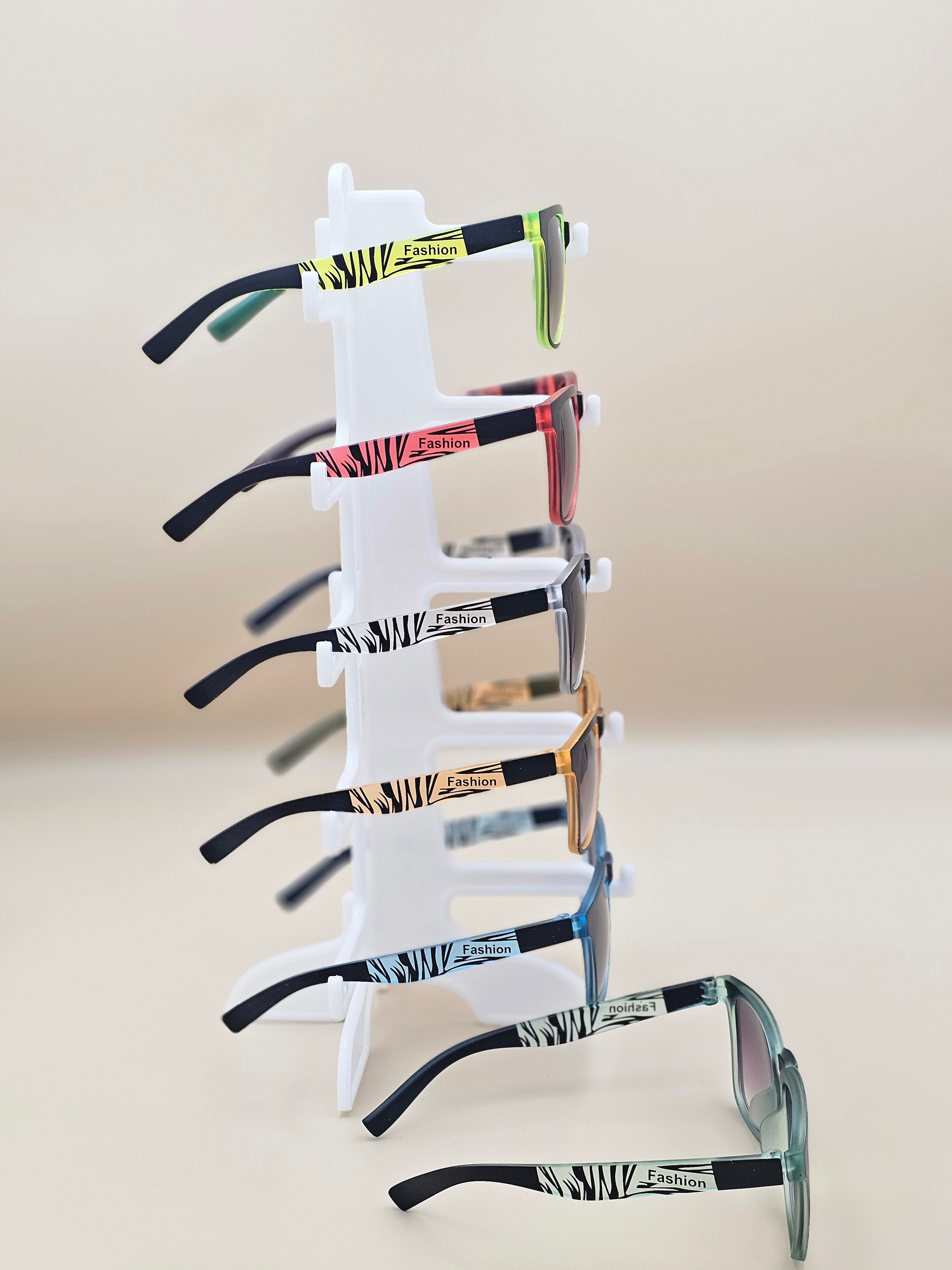 Zebra Stripe Wayfarer Sunglasses – Kids Sporty Shades