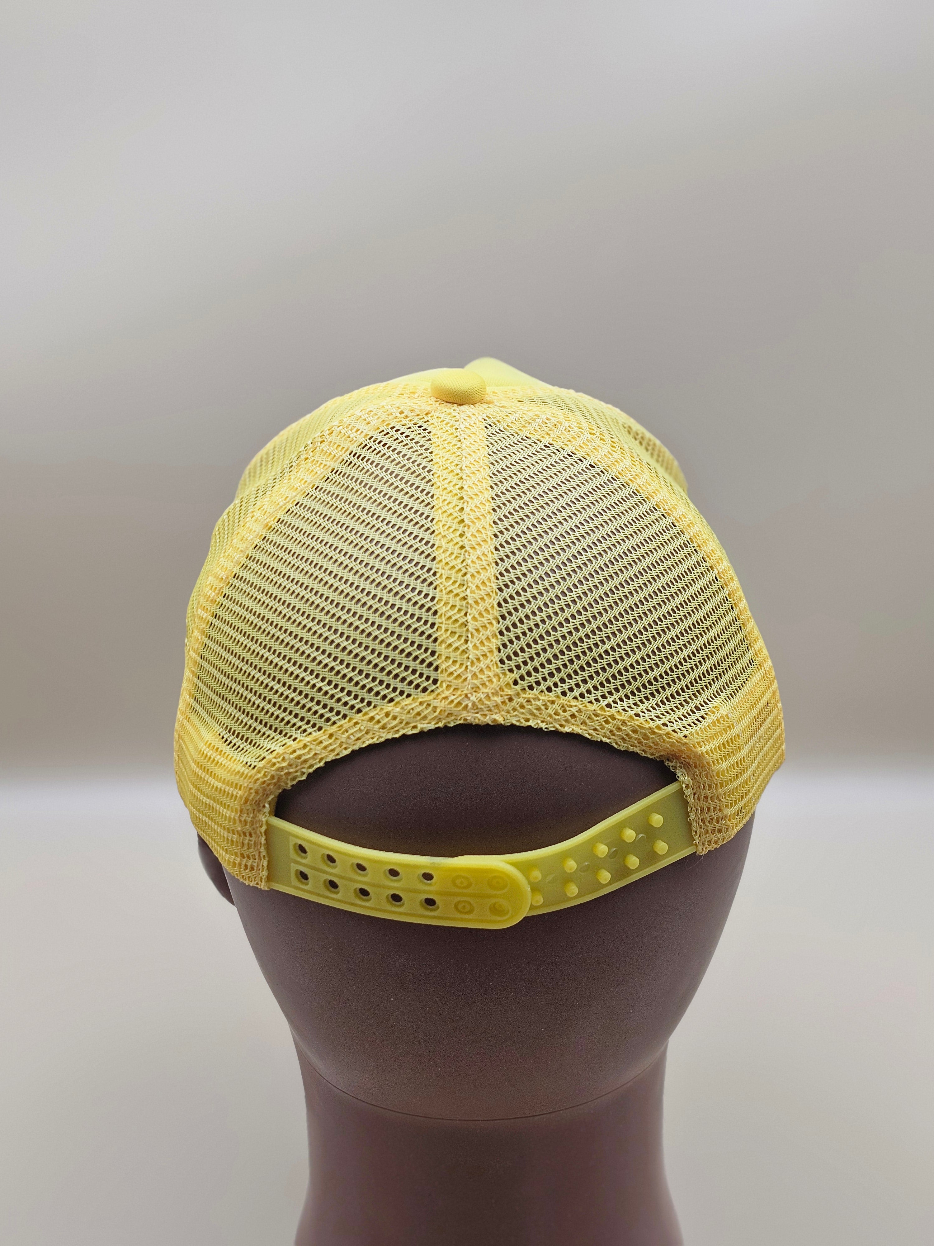 The "Little Monster" Trucker Hat – Yellow Graphic Snapback